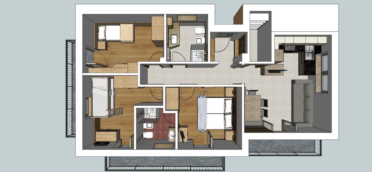 Fiemme Home Mountain Apartment Tesero Zewnętrze zdjęcie